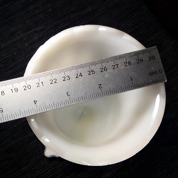 Rare Vintage Milk Glass Oil Lamp Group - Picture 4 of 12